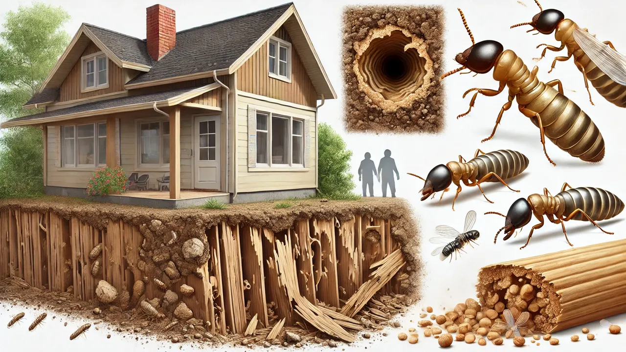 Mengenal Tanda Serangan Rayap di Rumah Anda